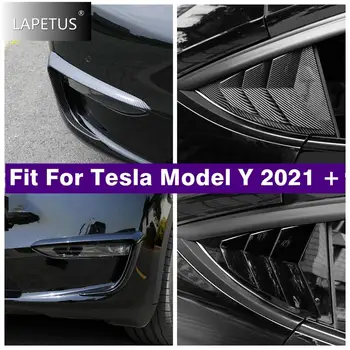 Автомобилни Аксесоари, Предни Фарове За Мъгла Лампи Ъглови Ленти На Бронята/Онлей Щори На Задното Стъкло За Tesla Model Y 2021 2022
