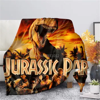 Фланелевое Одеяло С Динозавром 