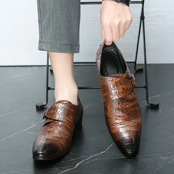 Нови мъжки ежедневни обувки на плоска подметка 