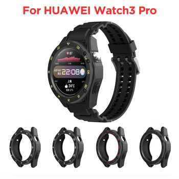 Калъф Sikai TPU за Huawei Watch 3/3 Pro Smartwatch Защитно покритие на корпуса Каишка Гривна за Huawei Watch 3 Pro Аксесоари