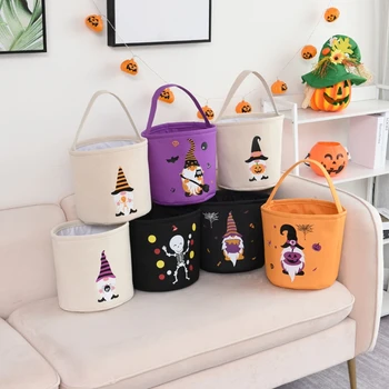 Декорации за чанти с джуджетата на Хелоуин, Безлични украса за куклени фестивали, Джуджетата за куклено бонбони, подаръци за
