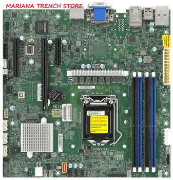 X12SCZ-F за високо-вградена на дънната платка на Supermicro 10-то поколение. Процесори Core i9 i7 i5 i3 Xeon W-1200