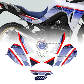 За Honda Transalp XL750 2023 Аксесоари за мотоциклети Пълен набор от 3D стикери от епоксидна смола Комплект стикери