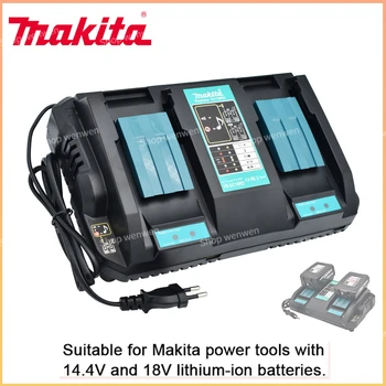 Двойна USB Порт за зарядно устройство за Makita Зарядно Устройство 14,4 18 В BL1860 BL1415 BL1430 BL1830 BL1840 BL1850 BL1845
