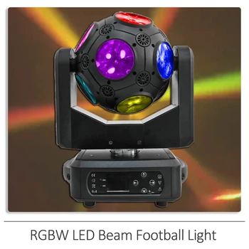 12x20 W RGBW 4В1 Led Футболен движещ Се Главоболие Светлина ефекта на светлинни Сканиращ Светлина Безкрайно Въртене DJ Диско-Бар Вечерни Коледа Сценичното Осветление