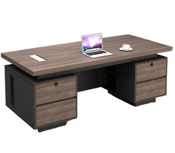 Луксозен Дизайн големия съвременен дървен офис бюрото главен ИЗПЪЛНИТЕЛЕН директор Boss Executive е на офис мебели и Съвременен стил дървени офис мебели за маси