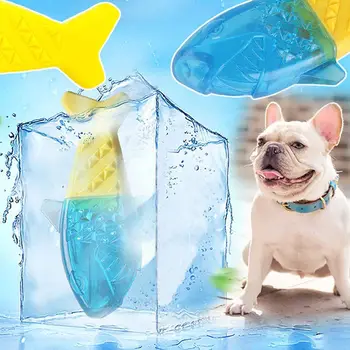 Летни пълни с вода, замораживаемые охлаждащи играчки за кучета, интерактивни играчки за кучета, преминаващ топката, устойчиви на укусам Играчки за кучета