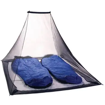 Черна mosquito net за нощуване на открито Лека преносима палатка от комари градинска шатра от комари семейна пирамидални палатка 95x67x51 инча