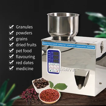 Домакински Автоматична машина за претегляне и опаковане на гранулиран прах, ориз, чай, хранителни прах, Интелигентна машина за бутилиране