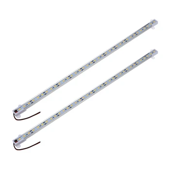 2 елемента 50 см SMD 5630 36 LED Топъл бял алуминиев Твърд Полосовой лампа