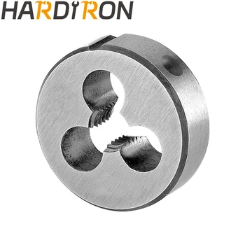 Hardiron № 4-48, кръгла плашка за резби, 4 x 48 club dice машинно нарязване на резби, дясна ръка