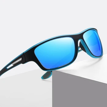 Модни поляризирани слънчеви очила за мъже и жени, очила с защита от uv, за велотуризъм и активен отдих.