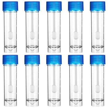 Чашки за проби, пластмасови чашки за проби, чаши за еднократна употреба за събиране на проби от изпражнения, чашки за проби за еднократно измерване (25-30 мл)