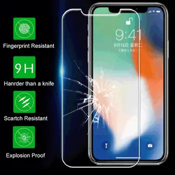9H Пълно Покритие на Smart Temperated Glass Phone Front Screen Protector Защитно Фолио за iPhone Plus 8 X XS 11 Pro Max