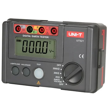 Акция за продажба на UT521 Цифров тестер на съпротивлението на заземяване 4000 Ома