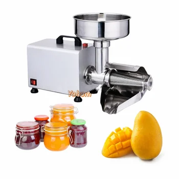 Машина за приготвяне на доматено-чесночно-лук, сос, сладко и паста от неръждаема стомана, машина за мелене на манго, плодови пюрета, сокове за целулоза зеленчуци