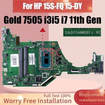 DA0P5HMB8F1 DA0P5HMB8F0 DA0P5HMB8J0 За HP 15S-FQ 15-DY на дънната Платка на Лаптопа Gold 7505 i3 i5 i7 дънна Платка на Лаптоп 11-то поколение