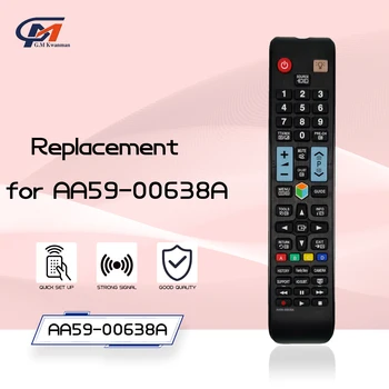 Нов AA59-00638A Взаимозаменяеми дистанционно управление подходяща за Samsung AA59-00638A AA59-00637A AA59-00639A Smart 3D LCD LED HDTV TV