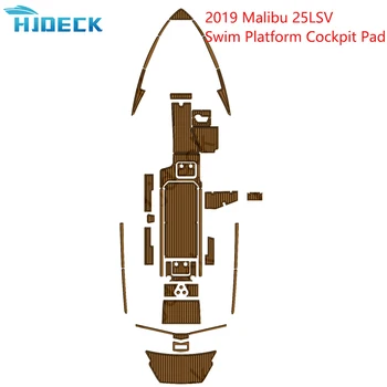 Подложка за Яхти Hjdeck, Адаптивни, Съвместим С Плавательной Платформа Malibu 25LSV 2019, Аксесоари За пилотската кабина, EVA-Мат