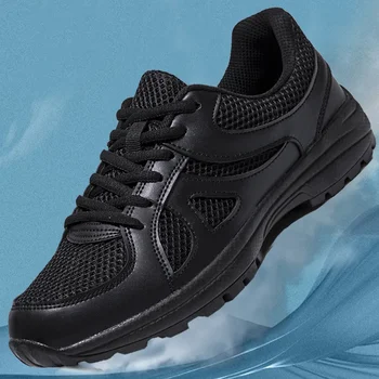 Мода 2024 година за разходки на открито Черна устойчива на плъзгане обувки за физическо възпитание Мъжки обувки Маратонки Luxus Маратонки за бягане Работна Безплатна доставка
