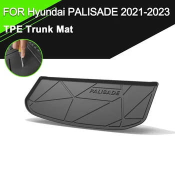 Тампон за капака на задния багажник на кола TPE, Водоустойчив нескользящая гума, Аксесоари за товарни лайнери Hyundai Palisade 2021-2023