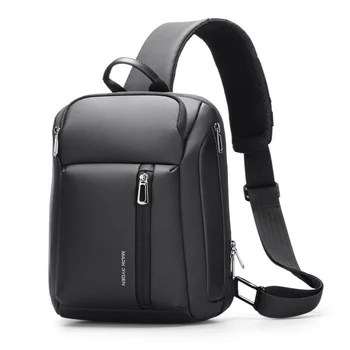 2023 Нова мъжки нагрудная чанта Marco Leideng голям капацитет за 11-инчов таблет iPad, чанта през рамо за коса, трансграничная чанта за коса