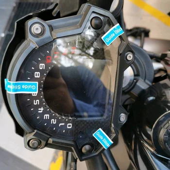Етикети към екран за защита от надраскване на измерване на мотоциклет за kawasaki Z650 Z900 2017