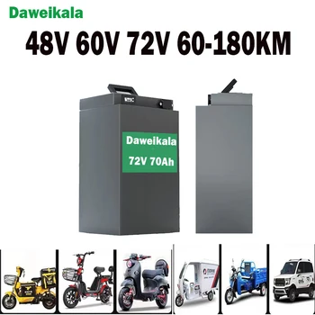 48V60v72V45AH60AH70AH литиева батерия пълен капацитет с висока скорост на батерия литиева батерия за електрически мотоциклет триколка литиева батерия