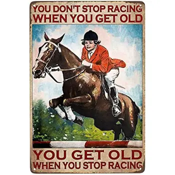 Забавен логото на конни надбягвания 