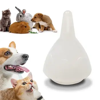 Универсална биберон за хранене на домашни любимци на Мини-котка Силикон биберон за хранене на новородени котенца, кученца, зайци и домашни любимци