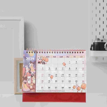Сгъваем Настолен календар декор Настолен календар Декоративен календар Дневник за дома, офиса, училището
