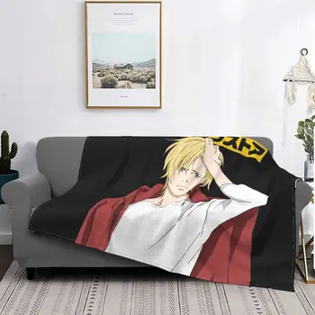 Фланелевое одеяло с аниме 
