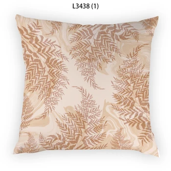 Калъфка за възглавница с палмови листа, калъфка с принтом 45x45, свеж, естествен мек творчески диван за хол, декоративна калъфка за легла E2092G