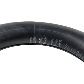 Вътрешна тръба 10X2.125 + Инструмент за сгъстяване на гуми, извити клапан, вътрешна тръба от бутилкаучука за аксесоари за електрически скутер