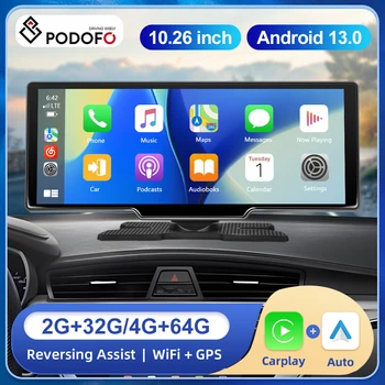 Podofo Carplay Android Монитор 10,26 