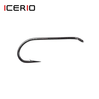 ICERIO 30ШТ Класически Стандартен Остър кука за връзване на мухи 