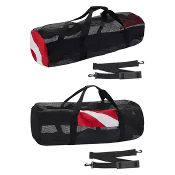 Окото спортна чанта за подводно плуване, лека дишаща мрежа чанта за гмуркане, чанта за сърф, риболов, фитнес зала, активната почивка, гмуркане