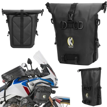 За Honda Africa Twin CRF1000L Чанта за мотоциклет Adventure Sport Водоустойчива защита на двигателя Странични чанти Броня Многофункционален Универсален