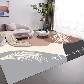 Противоскользящий килим за хола Можете да персонализирате за модерен стил, нощни татами за спални, противоскользящий подложка за пода на голяма площ