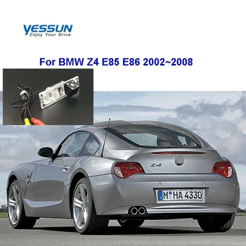 камера за задно виждане регистрационна табела на автомобила с 4 светодиода за нощно виждане 170 градуса HD за BMW Z4 E85 E86 2002 ~ 2008