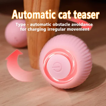 Умни играчки за котки Електрически топка за котки, автоматичен катящийся топката, интерактивни играчки за котка, играчки за домашни любимци, играчки за котки, които играят на закрито, Аксесоари за котки