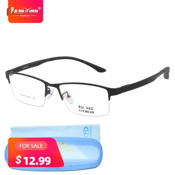 Мъжки слънчеви очила в рамка от неръждаема стомана, слънчеви очила са в широката рамка, без рамки, дизайнерски очила TR90 Temple 5247