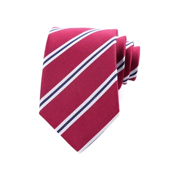 Фестивалният официална мъжка вратовръзка с дължина 8 см, класически вратовръзки за мъжете, сватбени, за възрастни, бизнес парти, жакард аксесоари Ascot в червената лента