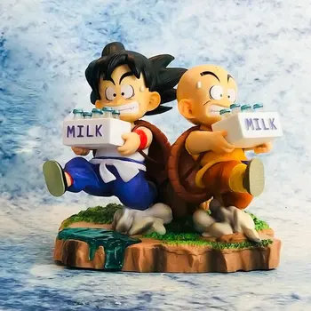 Dragon Ball Z Son Goku Kelin Send milk Action FigureCollection Манга-модел, детски играчки, подарък, 15 см