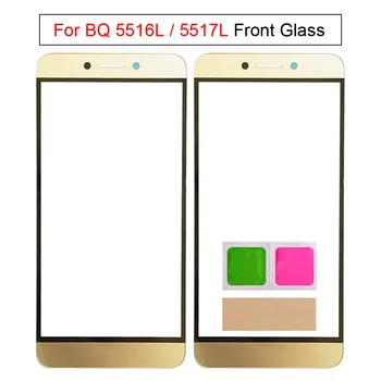 Тъчпад за мобилен телефон BQ-5517L BQ-5516L Twin Pro, капак преден стъклен панел, монтажни детайли
