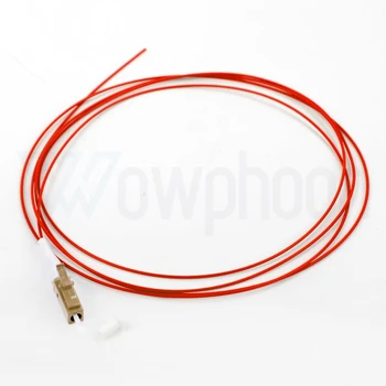 10шт Сегмент на оптичен кабел LC 1 м 0,9 мм LC UPC мулти-режим Симплексный OM1 OM2 OM3 OM4 62.5/125 50/ продължителността на оптични влакна 125 микрона