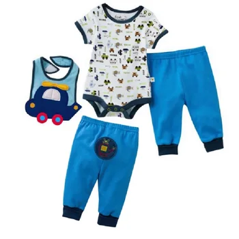 Детско боди Hooyi, престилки, панталони, памучни панталони за бебета, облекло за момчета, дрехи bebe, ританки, комплект от 3 теми
