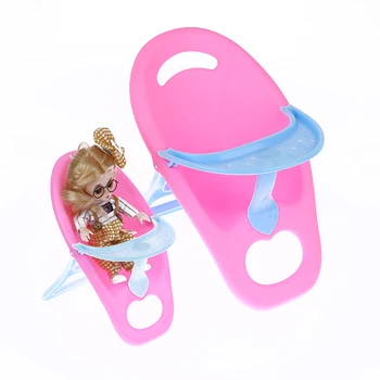 Мини пластмасови седалки, Домакински Играчки за деца, аксесоари за кукли от 4-10 см, маса за Хранене, стол за кукли за универсален размер, стол за деца