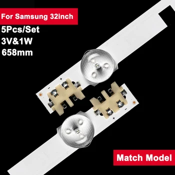 5 бр./компл. 32 инча 658 мм Led осветление за ТВ ленти за Samsung 9led D2GE-320SC1-R0 CY-HF320BGSV1H UE32F5500AW, UE32F5700AW, UE32F5000AK