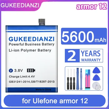 Преносимото батерия GUKEEDIANZI armor 12 (5002) 5600mAh за Ulefone armor12 Bateria